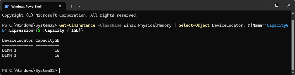 Windows PowerShell