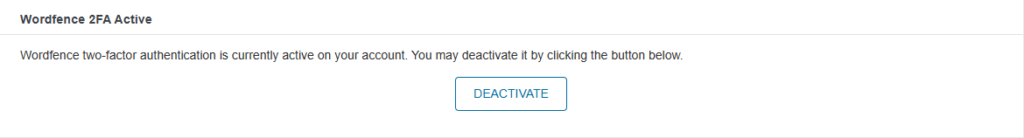Two-Factor Authentication